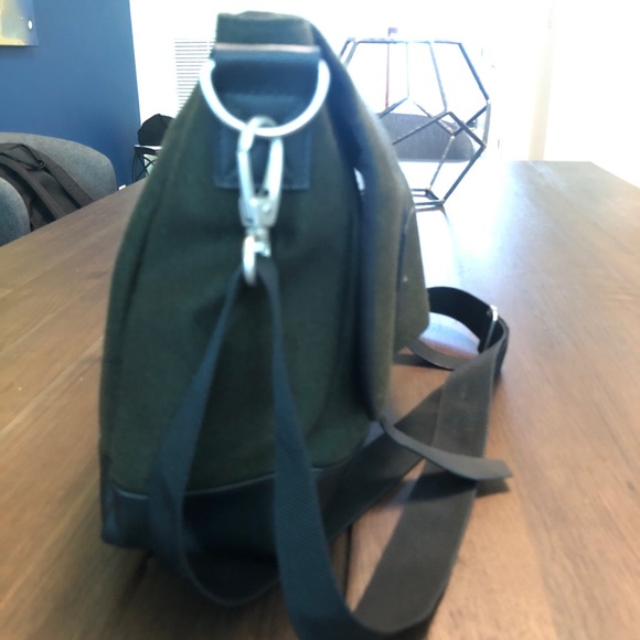 French Connection Wool Messenger/Brief Case Bag - Picture 6 of 8